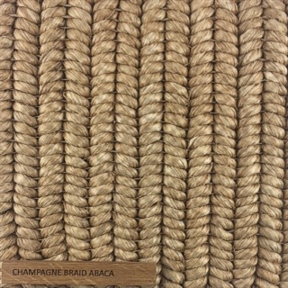 Abaca:- Braid Champagne